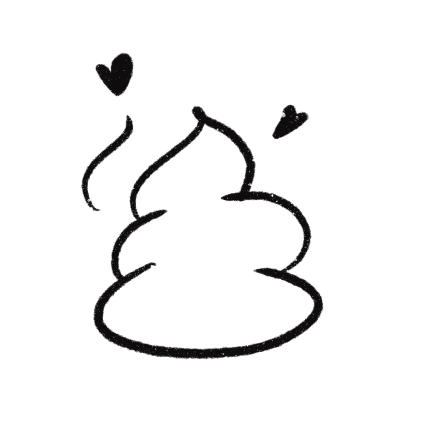 poop illustration